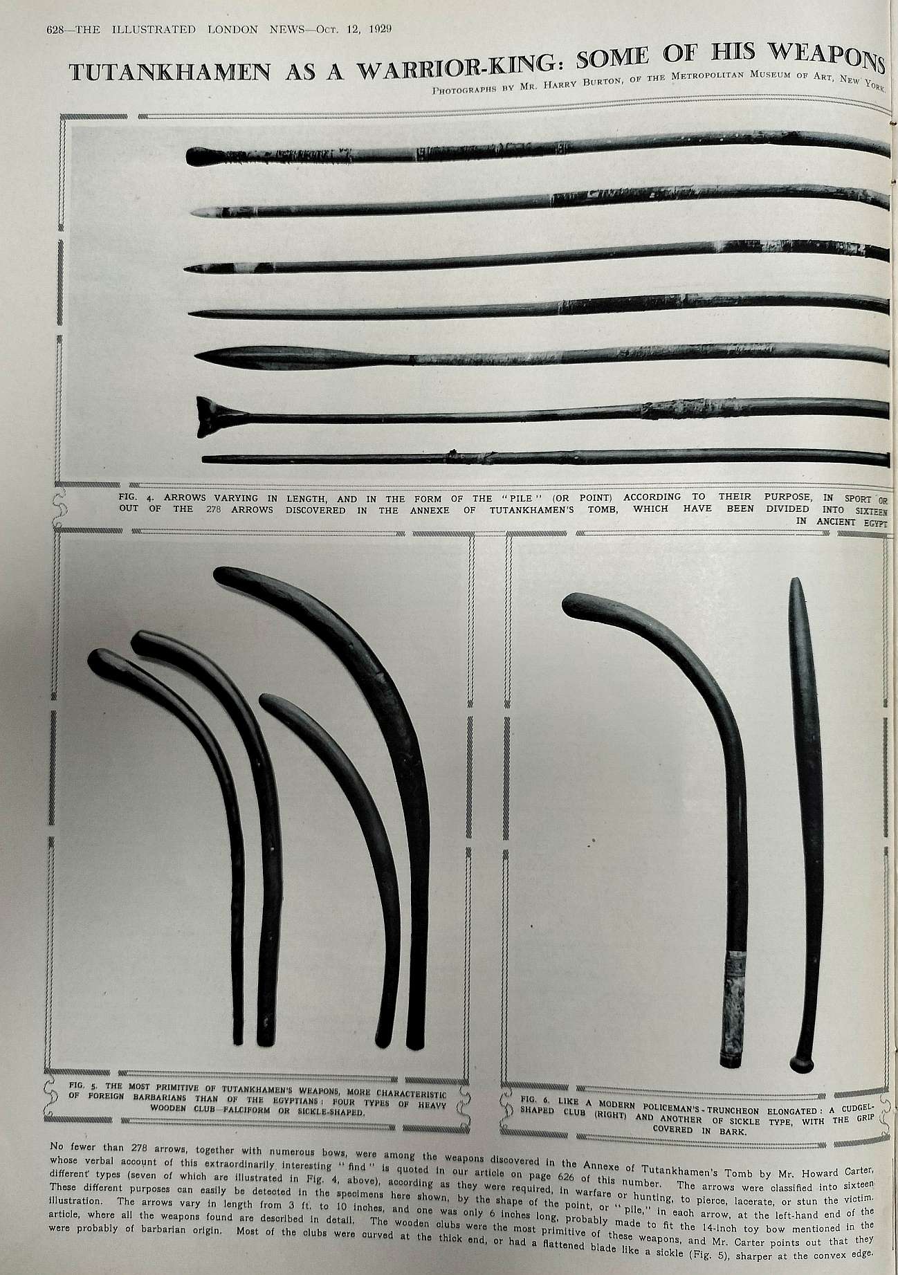 1929 tut weapons